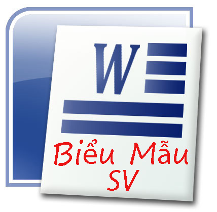 Các biểu mẫu dành cho sinh viên (phòng CTCT và QLSV)