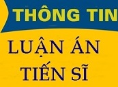 Thông tin Luận án NCS. Phạm Thủy Phương